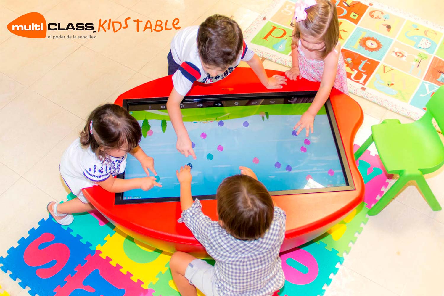 Touchscreen table multiCLASS Kids Table education