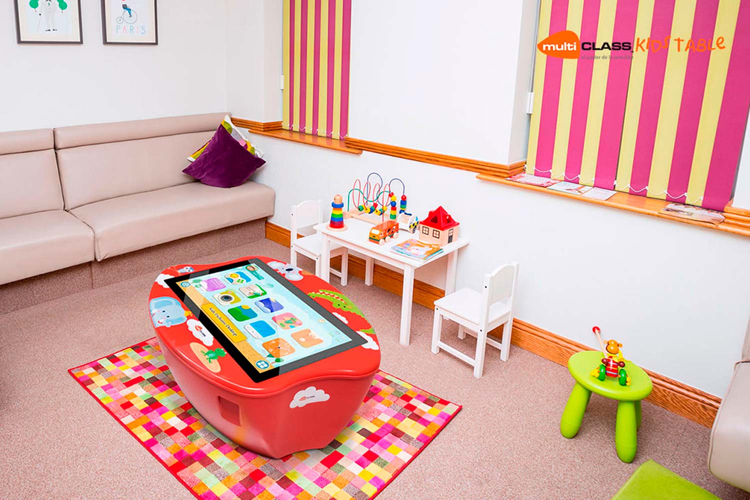 Mesa táctil interactiva infantil multiCLASS Kids Table Kids Corners